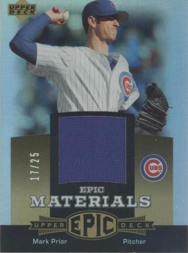 2006 Upper Deck Epic - Mark Prior #EM-MA