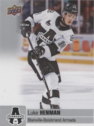 2019-20 Upper Deck CHL - Luke Henman #188