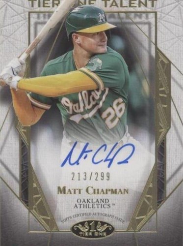 2022 Topps Tier One - Matt Chapman #T1TA-MC