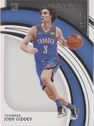 2021-22 Panini Immaculate Collection - Josh Giddey #29