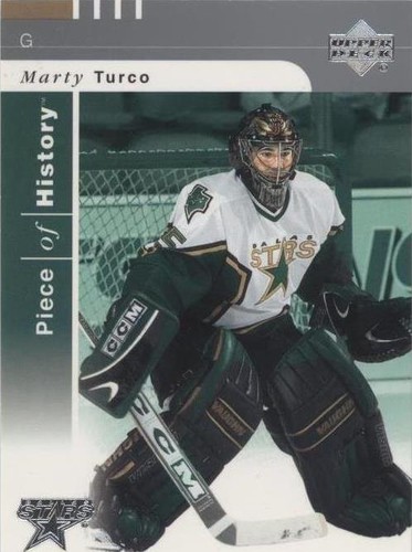 2002-03 Upper Deck Piece Of History - Marty Turco #30