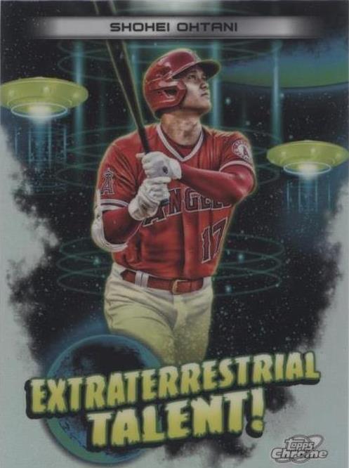 【50シリ】大谷翔平 2023 Topps Cosmic Chrome 2023 Topps Cosmic Chrome Extraterrestrial Talent Shohei Ohtani | eBay