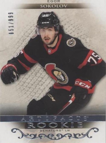 2021-22 Upper Deck Artifacts - Egor Sokolov #RED220