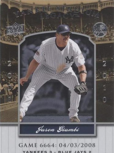 2008 Upper Deck - Jason Giambi #YSL6664