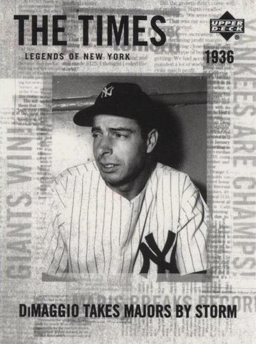 2001 Upper Deck Legends of New York - Joe DiMaggio #175