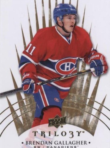 2014-15 Upper Deck Trilogy - Brendan Gallagher #37