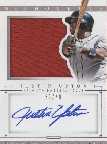 2014 Panini National Treasures - Justin Upton #31