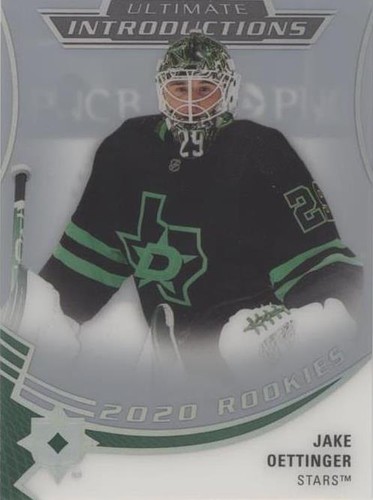 2020-21 Upper Deck Ultimate Collection - Jake Oettinger #UI-25