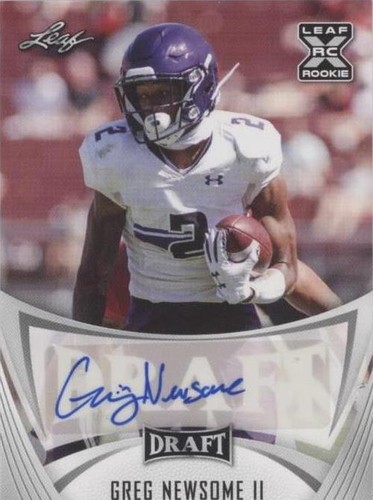 2021 Leaf Draft Greg Newsome II #BA-GN2