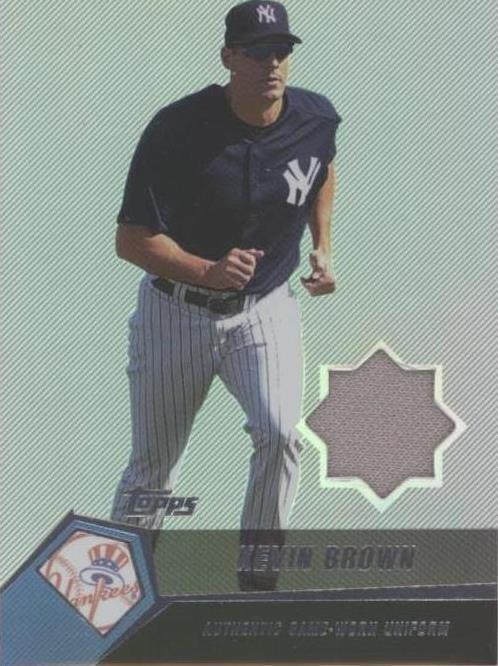 2004 Topps Clubhouse Collection - Kevin Brown #KB