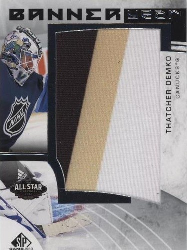2022-23 Upper Deck SP Game Used - Thatcher Demko #BYAS-TD