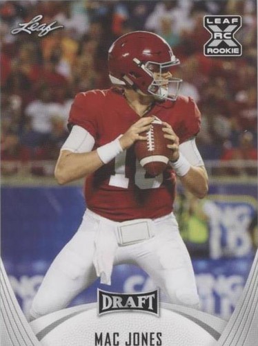 2021 Leaf Draft Mac Jones #06