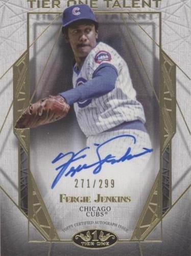 2022 Topps Tier One - Fergie Jenkins #T1TA-FJ