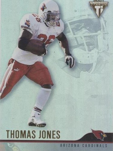 2001 Pacific Private Stock Titanium Thomas Jones #2