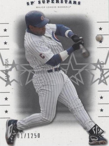 2001 SP Authentic - Sammy Sosa #140
