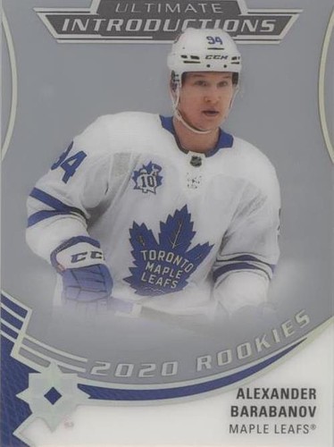 2020-21 Upper Deck Ultimate Collection - Alexander Barabanov #UI-47