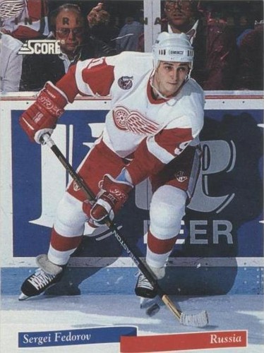 1993-94 Score - Sergei Fedorov #3