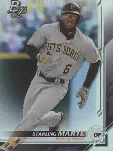 2019 Bowman Platinum - Starling Marte #68