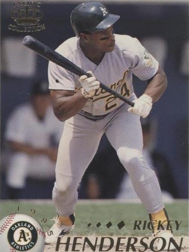 1995 Pacific Crown Collection - Rickey Henderson #312