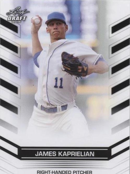 2015 Leaf Draft Exclusive - James Kaprielian #19