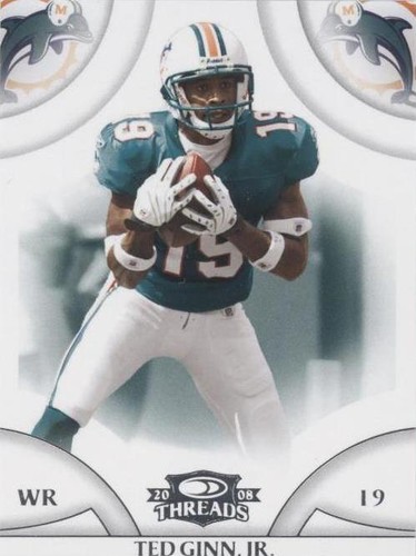 2008 Donruss Threads Ted Ginn Jr. #68