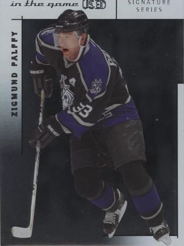 2003-04 In the Game-Used Signature Series - Ziggy Palffy #24