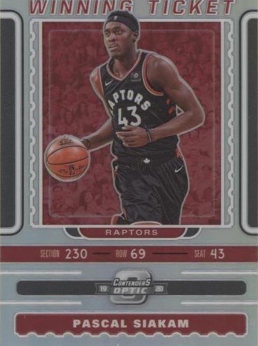 2019-20 Panini Contenders Optic - Pascal Siakam #24