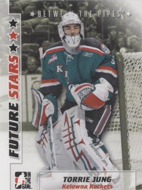 2007-08 In the Game Between the Pipes - Torrie Jung #56