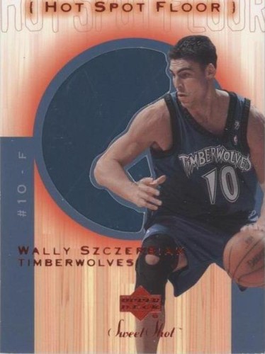 2001-02 Upper Deck Sweet Shot - Wally Szczerbiak #WS-F