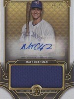 2022 Topps Triple Threads - Matt Chapman #ASJR-MC