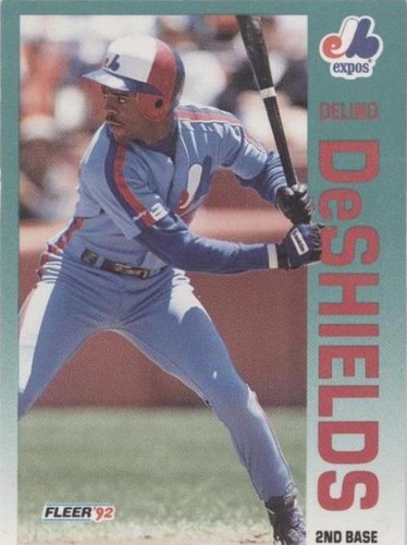 1992 Fleer - Delino DeShields #476