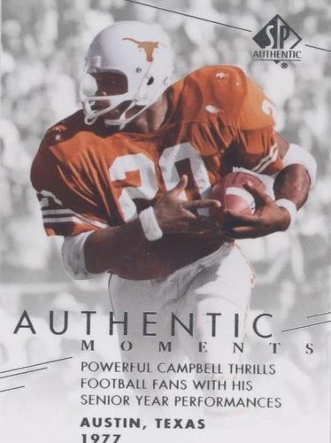 2014 SP Authentic Earl Campbell #166