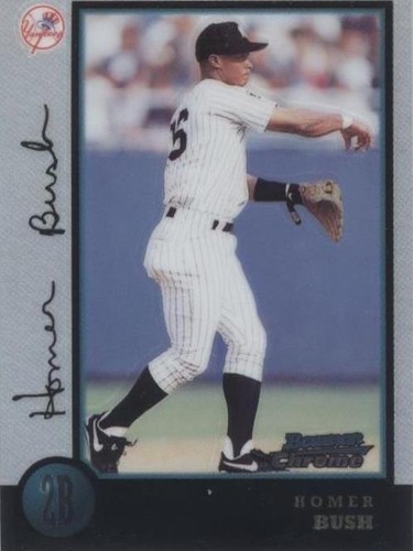 1998 Bowman Chrome - Homer Bush #166
