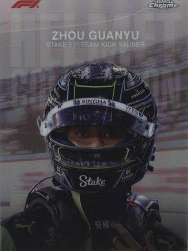 2024 Topps Chrome Formula 1 - Zhou Guanyu #HC-11