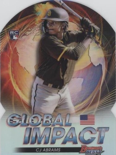 2022 Bowman's Best - C.J. Abrams #GI-22