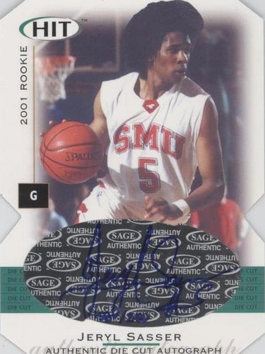 2001-02 SAGE Hit - Jeryl Sasser #A22