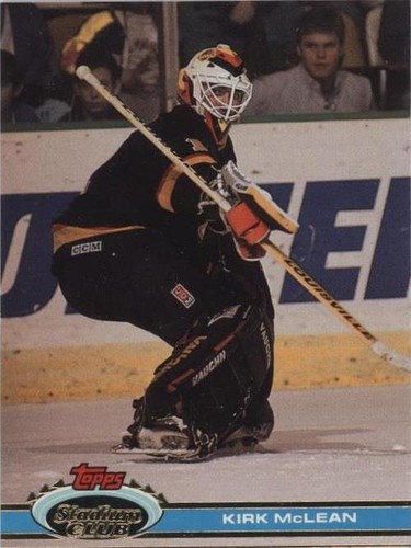 1991-92 Topps Stadium Club - Kirk McLean #105