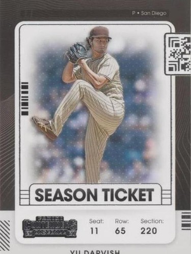 2021 Panini Contenders - Yu Darvish #96