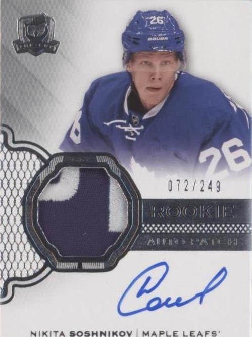 2016-17 Upper Deck The Cup - Nikita Soshnikov #138