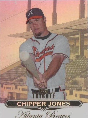 JONES ジョーンズ CHIPPER JONES 2020 TOPPS TRIBUTE #13 PARALLEL BA5783 | eBay