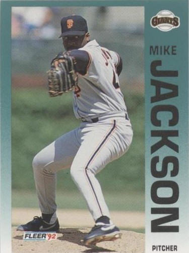 1992 Fleer Update - Mike Jackson #U-128