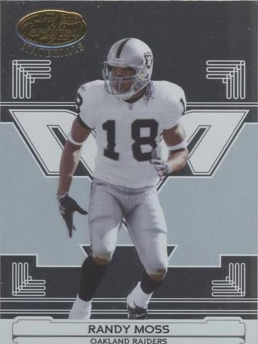 2006 Leaf Certified Materials Randy Moss #107