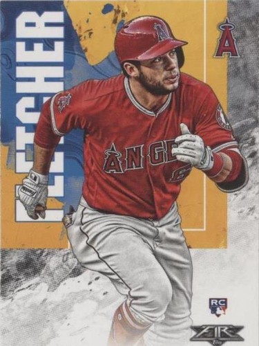 2019 Topps Fire - David Fletcher #87