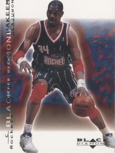 2000-01 Upper Deck Black Diamond - Hakeem Olajuwon #29