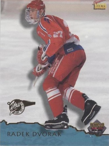 1995 Signature Rookies Tetrad - Radek Dvorak #62