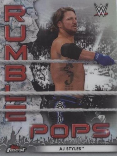 2021 Topps Finest WWE - AJ Styles #RP-5