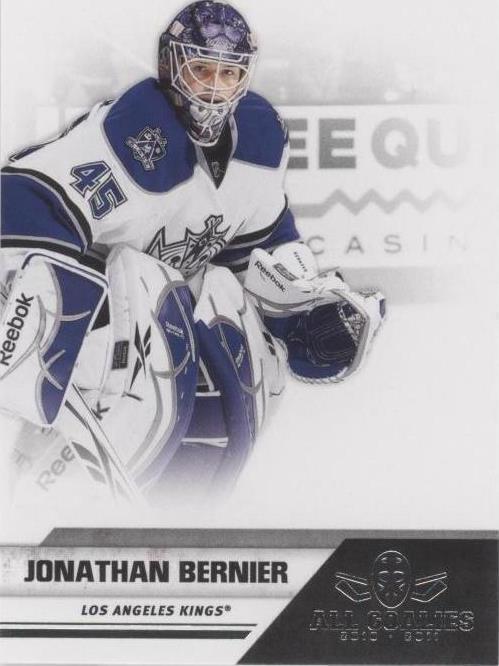 2011 Panini All Goalies - Jonathan Bernier #37