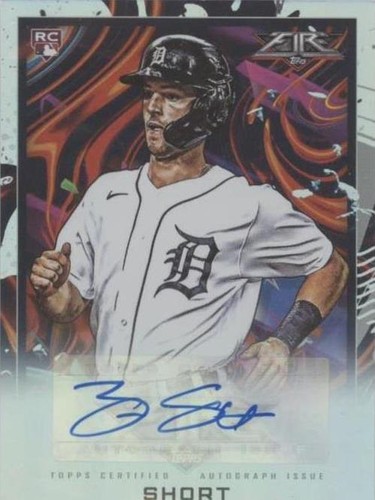2022 Topps Fire - Zack Short #FA-ZS