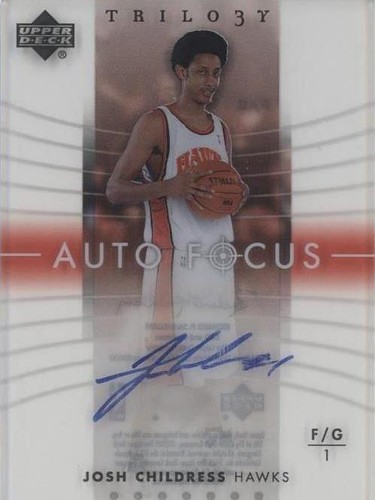 2004-05 Upper Deck Trilogy - Josh Childress #AF-JC