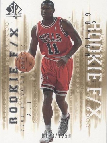 2000-01 SP Authentic - A.J. Guyton #118